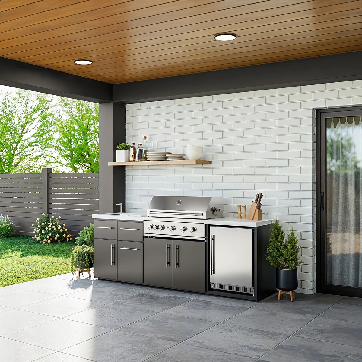 Outdoor Kitchen Installation & Assembly in Eastern Plains